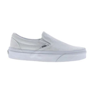 Vans Classic Slip-On VN000EYEX1L Mens White Skate Inspired Sneakers Shoes - Picture 1 of 8