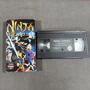 Ninja Scroll VHS 1995 Original Japanese Dubbed English Classic Anime Vintage - Imagen 1 de 9