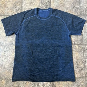 Lululemon Mens Tshirt Tee Sz XL Short Sleeve Crew Neck Stretch Athletic Casual - Picture 1 of 7