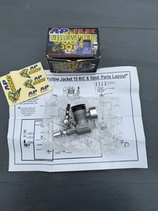 AP Engine Yellowjacket .15 R/C Engine New - Picture 1 of 4