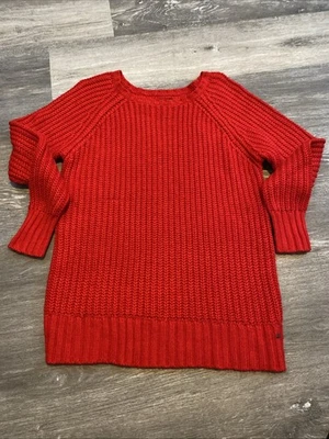 SUÉTER JEGGING TEJIDO ROJO MANGA LARGA MUJER AMERICAN EAGLE TALLA M Foto 1 de 4