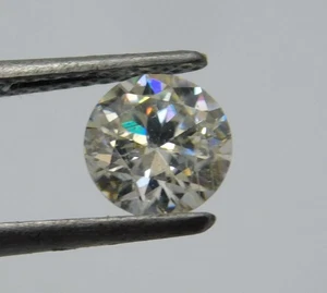 Diamanti CVD coltivati in laboratorio 0,90 ct grado M 6 mm tondi non trattati A 193 - Foto 1 di 6
