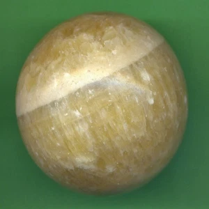 51 mm Afghanische Calcit Kristall Kugel / Kugel + Jaspis Ständer Reiki / Heilung (K5) - Bild 1 von 4