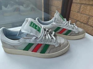 Adidas Vintage "AMERICANA" Low - White Green Scarlet Herren Gr. UK 8,5 [EF2509] - Bild 1 von 7