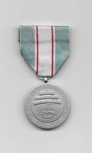 MEDALLA ANTÁRTICA DE ESTADOS UNIDOS TAMAÑO COMPLETO PLATA - Imagen 1 de 2