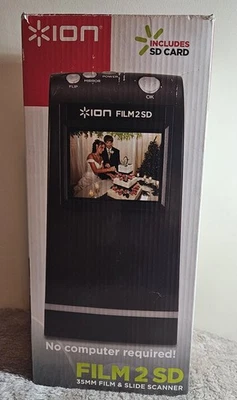 ION Pics 2 SD Photo, Slide & Film Scanner -  in box. - Image 1 of 4