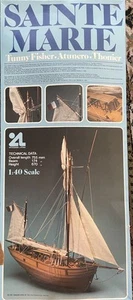 SAINTE MARIE Artesania Latina Ship Model Kit Tunny Fisher (See Pictures) - Picture 1 of 24