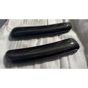 Cubierta de capó de ventilación de parabrisas de fibra de carbono real para Mini Cooper S R52 R53 - Imagen 1 de 5