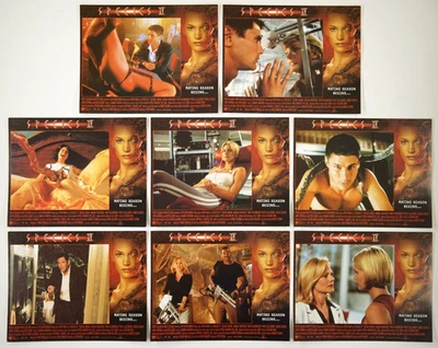 SPECIES II 2 Compl SETof8 Movie Lobby Cards 1998 NATASHA HENSTRIDGE SCIFI HORROR - Image 1 of 4