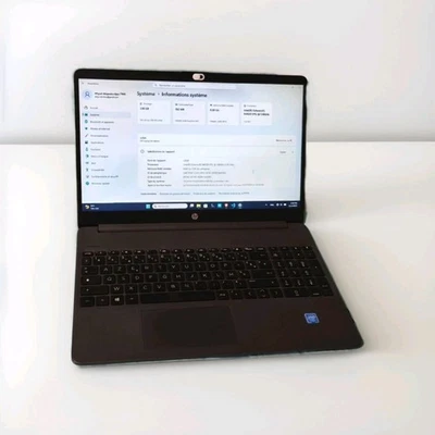HP 15s-fq0xx 15,6″ Intel N4020 256 Go 8 Go RAM Win11 AZERTY – Très Bon État - Photo 1/3
