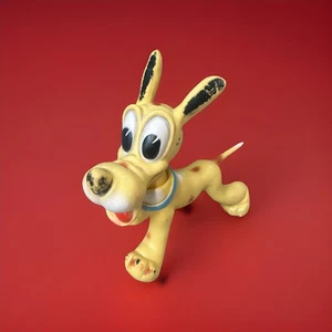 VINTAGE PLUTO In Vinile WALT DISNEY Anni ‘60 - Foto 1 di 10