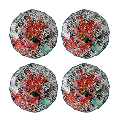 Mikasa X Sarah Arnett Porcelain Side Plates Set Of 4 19cm - Image 1 of 4