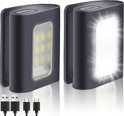 Luz de Correr, Paquete de 2 Equipos de Correr Reflectantes para Corredores, USB Recargable LED L Foto 1 de 4