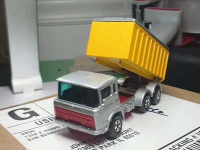 Lesney Matchbox DAF Container Tipper Truck Minty Superfast Transitional No. 47 - Image 1 of 4