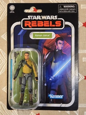 Figura KANAN JARRUS Hasbro Star Wars Colección Vintage 4" VC318 MOC Rebeldes Foto 1 de 2