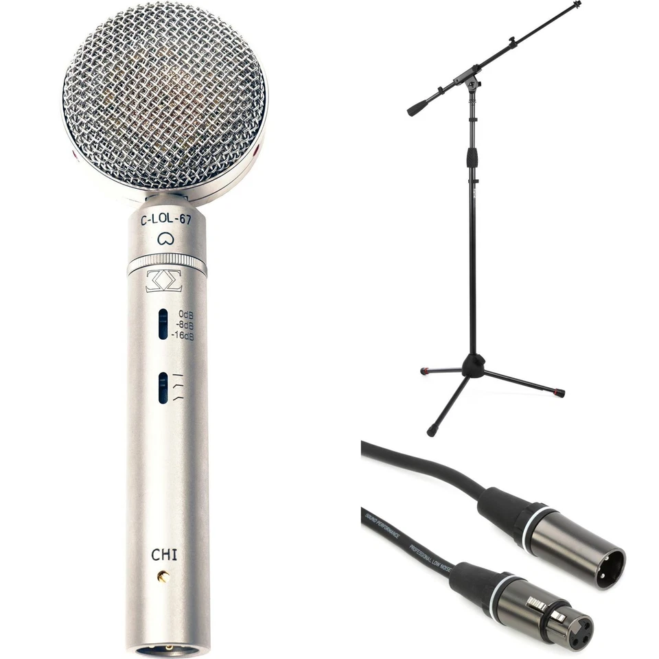 ADK C-LOL 67 FX Large-diaphragm Condenser Microphone with Stand and Cable - Image 1 of 1