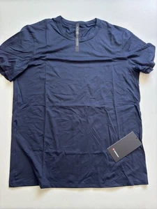 Lululemon T-Shirt Uomo Fondamentale Grande Navy - Foto 1 di 4