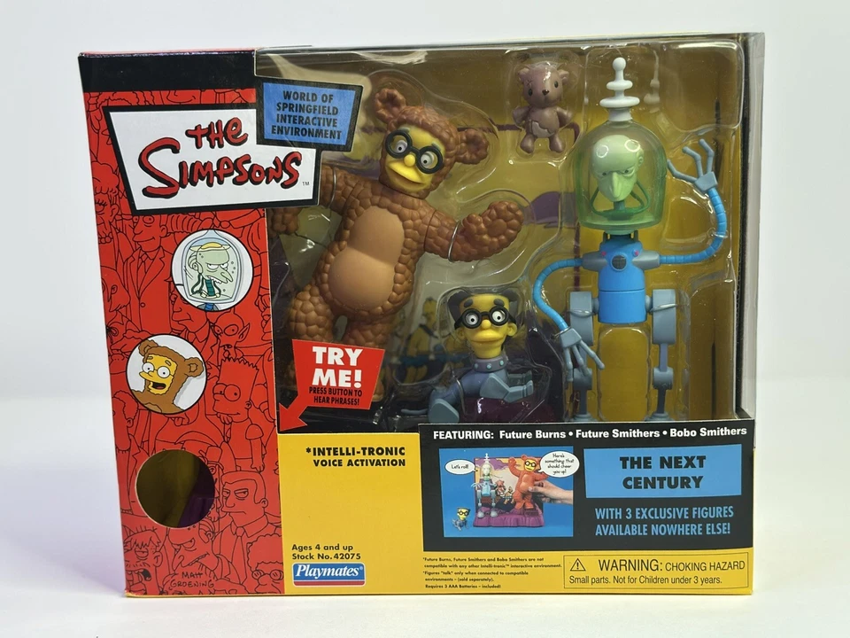 Simpsons The Next Century Featuring Future Burns Smithers and Bobo Smither NISP