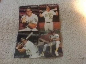 1990 Mother*s Cookies Jose Canseco 4-card set - bulk sale of 3 sets + Bonus** - Bild 1 von 5