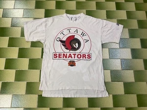 Vintage 1992 NHL Ottawa Senators Wales Conference T-Shirt Fits Large - Picture 1 of 8