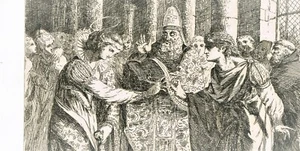 ALEXANDER RUNCIMAN MARGRETH & MALCOM III RADIERUNG sig.Nicht bei Le Blanc/Nagler - Bild 1 von 3