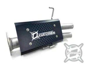 Kit de escape sin cordones Assassins del mercado de accesorios para Polaris RZR Pro R 4 cilindros - Imagen 1 de 3