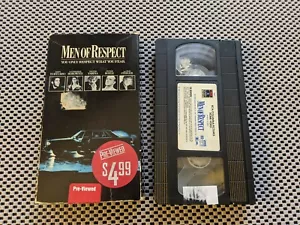 Men of Respect (VHS, 1991) Tuturro Farina - Picture 1 of 3