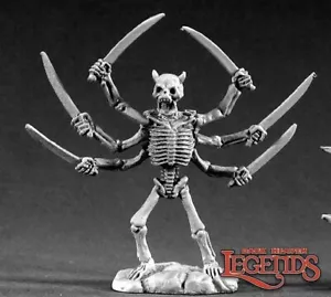 Reaper Dark Heaven Metal 02126 ARACHNO-ASSASSIN Undead Construct Nuevo Suelto - Imagen 1 de 1