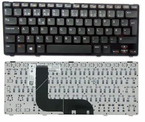QWERTY NORWEGIAN keyboard Dell Inspiron 14Z 5423 13Z 5323 1618l Vostro /DE165-NO - Afbeelding 1 van 3