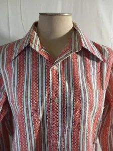 Vintage Fruit Of The Loom Collection One Herren Hemd Hong Kong 70er Daggar Kragen - Bild 1 von 22