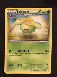 Pokemon TCG Card 2012 Dragons Exalted - Skiploom 2/124 - Picture 1 of 2