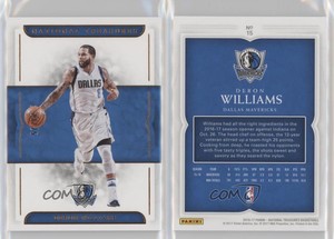 2016-17 Panini National Treasures Bronze /25 Deron Williams #15