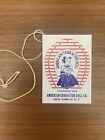 American Character Sweet Sue Doll Original Wrist Tag