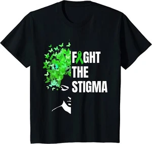Fight the Stigma Mental Health Awareness Month Youth Unisex T-shirt - Picture 1 of 7