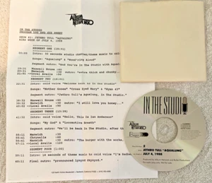 Jethro Tull - Aqualung "In The Studio" Radio Show # 2, 4. Juli 1988 mit Queue - Bild 1 von 11