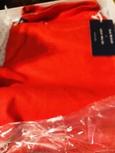 Issac Mizrahi for Chevy Malibu limited Edition coral Orange women pants sz 10 - Picture 1 of 9