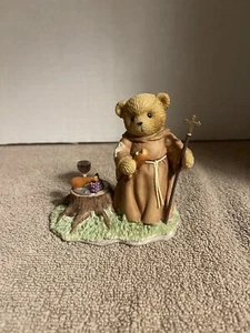 Enesco Cherished Teddies - #4005153 Friar Tuck Sher-Wood Always Be There for You - Picture 1 of 6