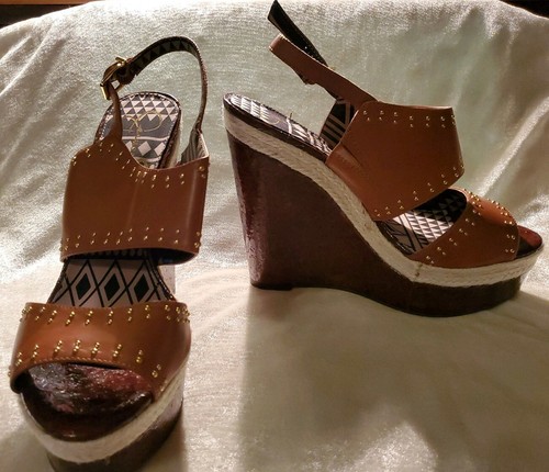 SANDALO BRAZILEIRA BAGAGLIO JESSICA SIMPSON JS GENO LT 10M NUOVO IN SCATOLA zeppa alta