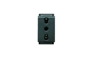 PRESA BIPASSO BTICINO LIVING CLASSIC 4580 COMPATIBILE 2P+T 10/16A BIVALENTE - Foto 1 di 5