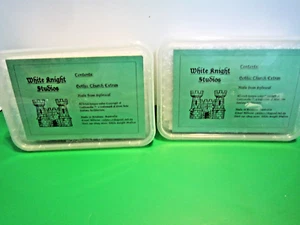 TWO WHITE KNIGHT STUDIOS " GOTHIC CHURCH EXTRAS " FANTASY CASTLEMOLDS - Picture 1 of 5