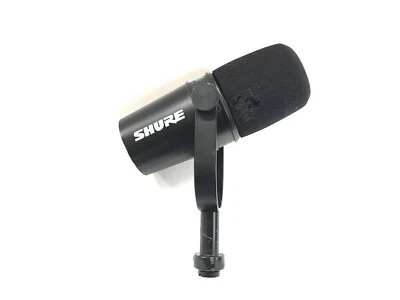 Shure MV7 USB XLR Podcasting Dynamic Microphone - Black - Image 1 of 4