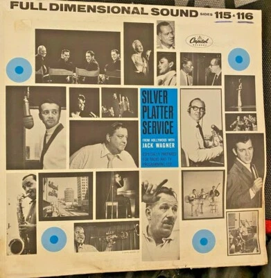 RADIO SHOW SILVER PLATTERS 115-16 GEORGE SHEARING, LETTERMEN, NANCY WILSON - Image 1 of 4