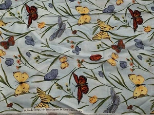 23" Jennifer Sampou Nature Collection ROBERT KAUFMAN FABRIC Butterfly - Picture 1 of 1