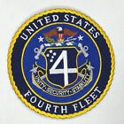 USN US UNITED STATES FOURTH FLEET patch