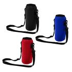 Insulated Bottle Cool Bag Ice Wine Cooler with Shoulder Strap for Picnic Drinks