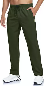Men'S Lightweight Hiking Pants Breathable Quick Dry Fit Waterproof Camping Fishi - Picture 1 of 12