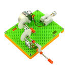 Children Physics Handcrank Generator Toy for Laboratory Experiments