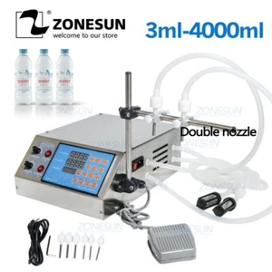ZONESUN Pompa Elettrica Controllo Digitale Bottiglia Riempitrice Liquidi Piccola 0,5-40 - Foto 1 di 5