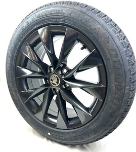 Original Skoda Superb 4 NZ Winterkompletträder 17 Zoll Crystal Schwarz Dunlop  - Bild 1 von 4
