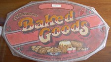 Completed Colorart Crewel Plaque Baked Goods by Rodger Johnson Jca 19x12 New